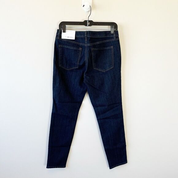 Ann Taylor Loft Modern Skinny Ankle Jeans Stretch Dark Wash Women's Sz 6/28 NWTs - Picture 4 of 10